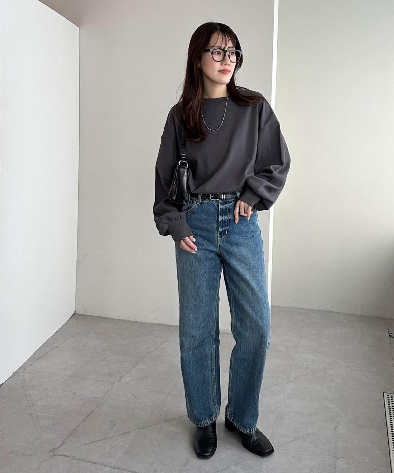 【ベストセラー】ワッフルロングTシャツ《WEB限定》