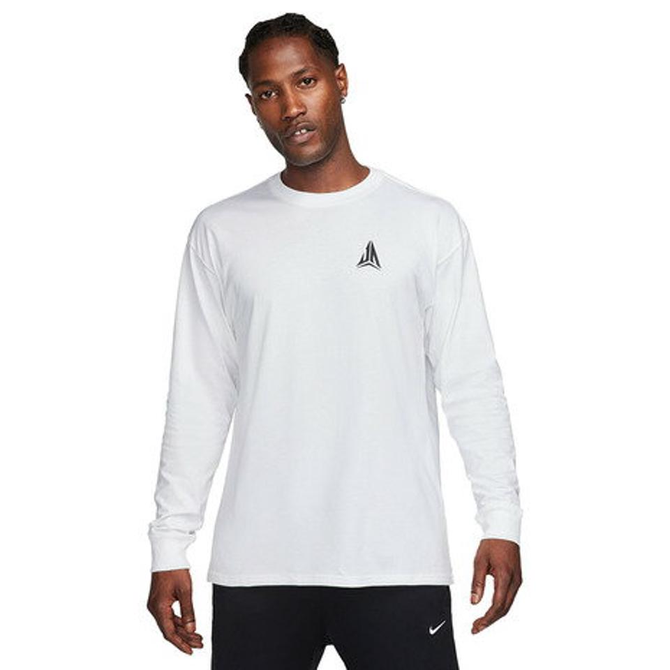 ナイキ（NIKE）（メンズ）バスケットボールウェア ジャ マックス90 ロングスリーブ Tシャツ FN0808-100
