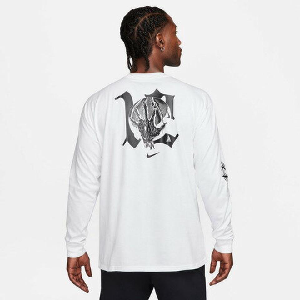 ナイキ（NIKE）（メンズ）バスケットボールウェア ジャ マックス90 ロングスリーブ Tシャツ FN0808-100