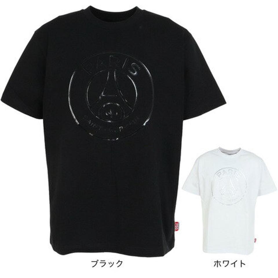 パリ サンジェルマン（Paris Saint Germain）（メンズ）ベーシックロゴプリント 半袖Tシャツ PS0123SS0001