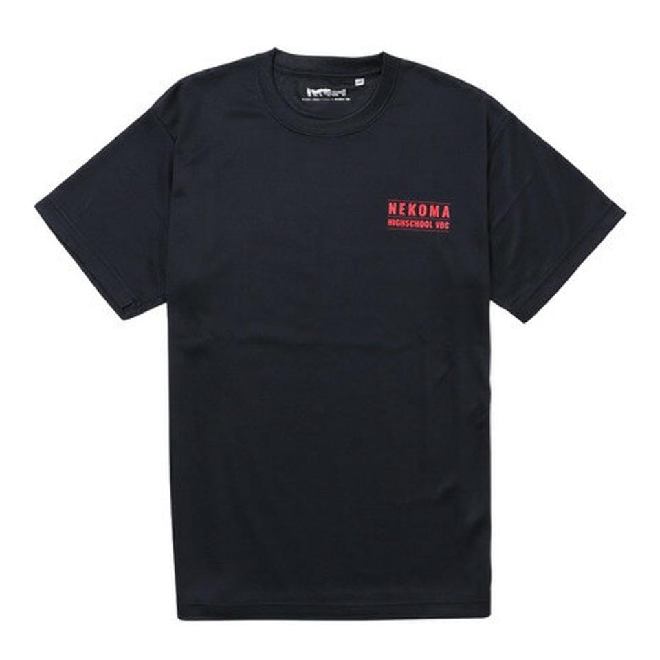 ハイキュー!!（haikyu）（メンズ、レディース）ハイキュー!! Tシャツ 音駒高校 黒尾鉄朗 孤爪研磨 音駒高校 HS-502 速乾