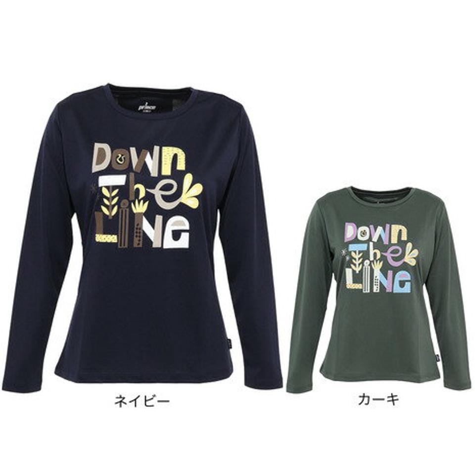 【11/5 24h限定 エントリー＆対象4店舗買い回りで最大P10倍！】プリンス（PRINCE）（レディース）テニスウェア レディース 長袖Tシャツ WF3084