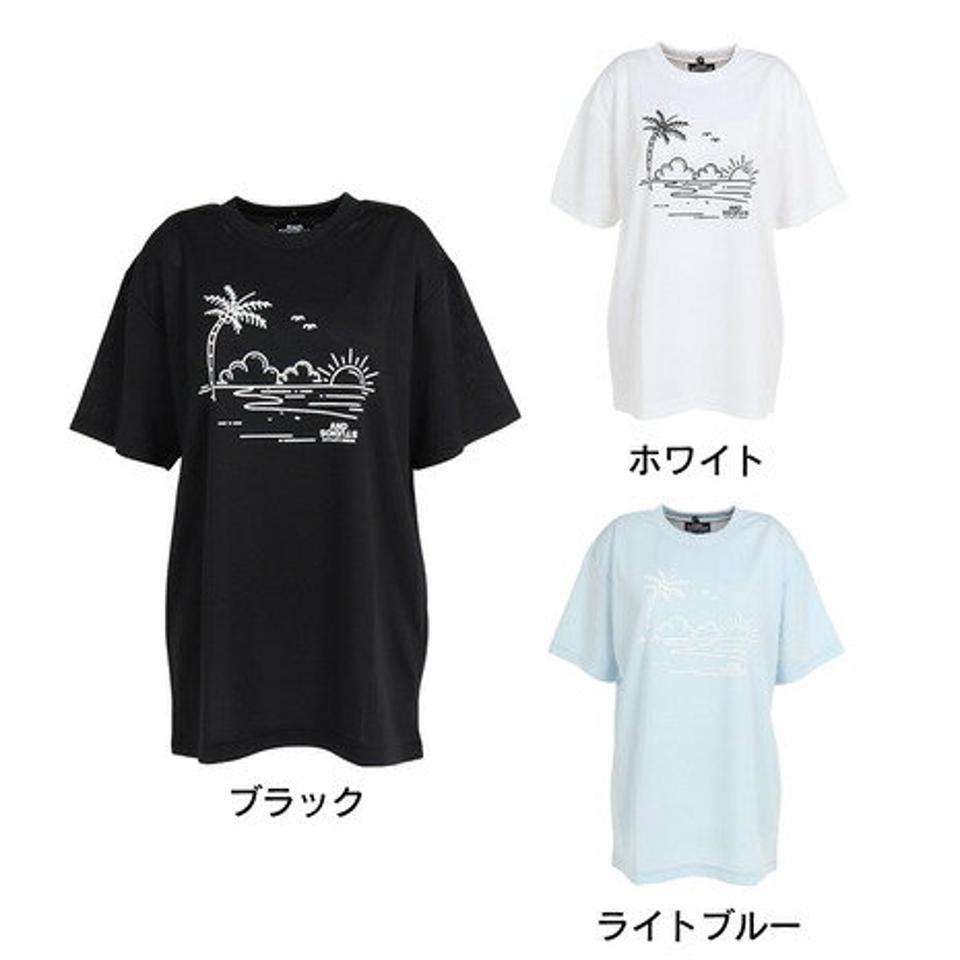 【11/5 24h限定 エントリー＆対象4店舗買い回りで最大P10倍！】スコープ ドッグ 236（SCOPEDOG236）（レディース）BEACH CRUISER 半袖Tシャツ ASBCTS2W