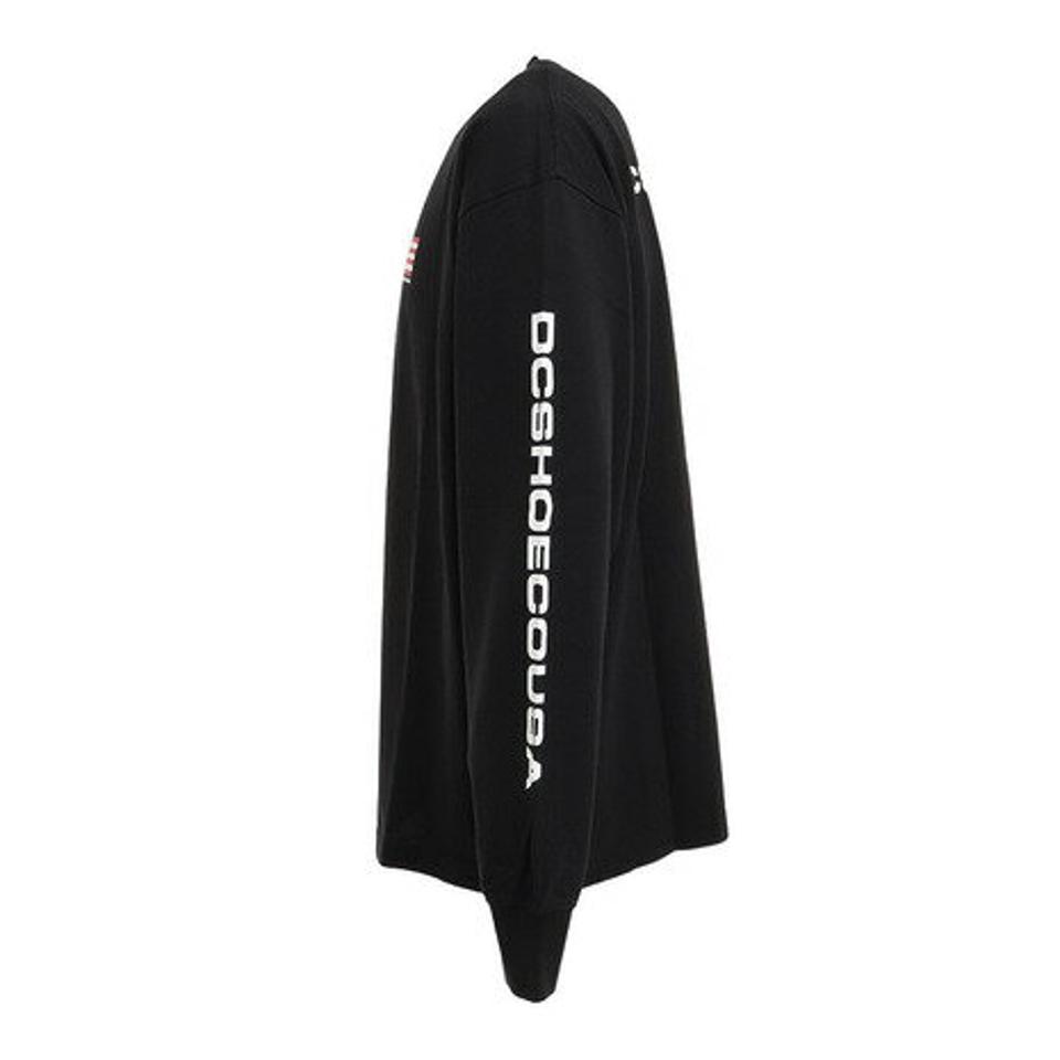 ディーシーシューズ（DC SHOES）（メンズ）EST94 WIDE 長袖Tシャツ 22FWDLT224064BLK