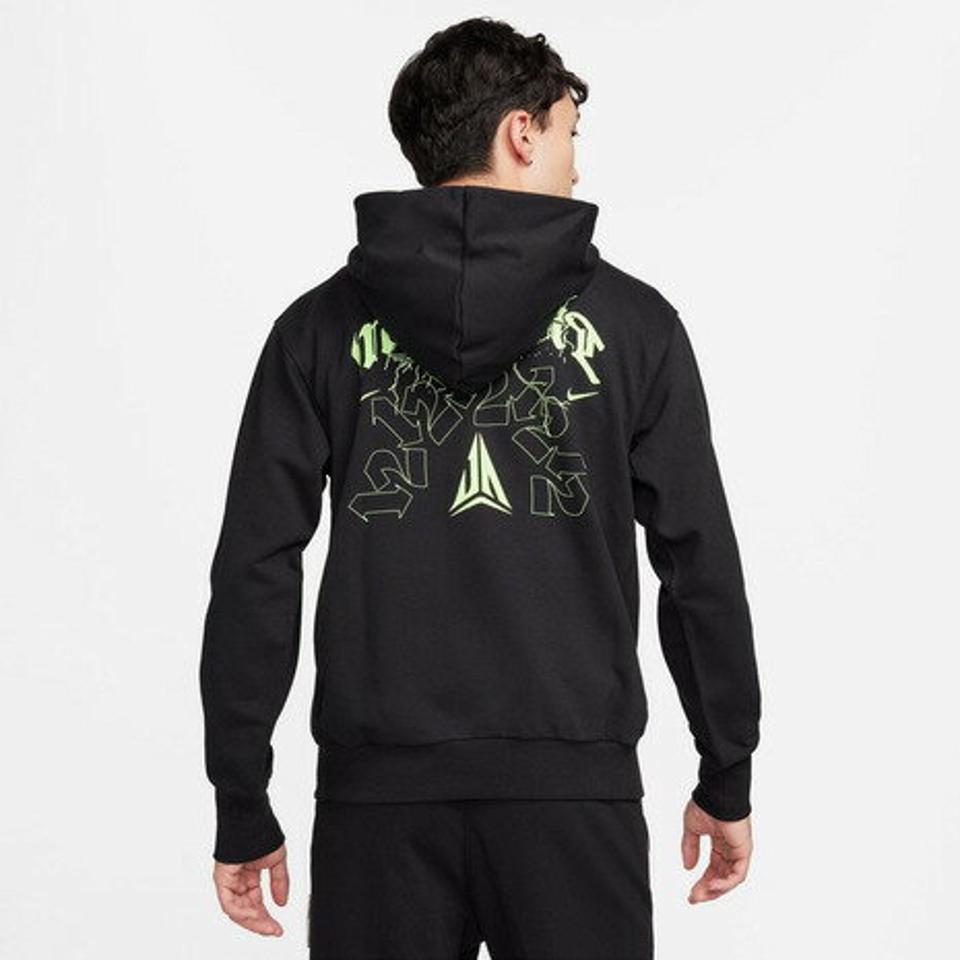 ナイキ（NIKE）（メンズ）バスケットボールウェア ジャ ドライフィット プルオーバー バスケットボールパーカー FN2988-010