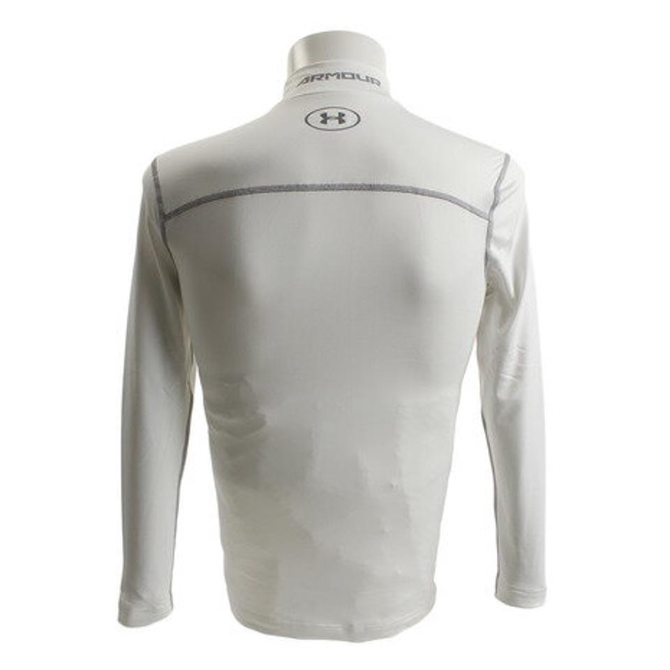 アンダーアーマー（UNDER ARMOUR）（メンズ）【オンライン価格】コールドギアアーマーモック 1265648 WHT/STL AT