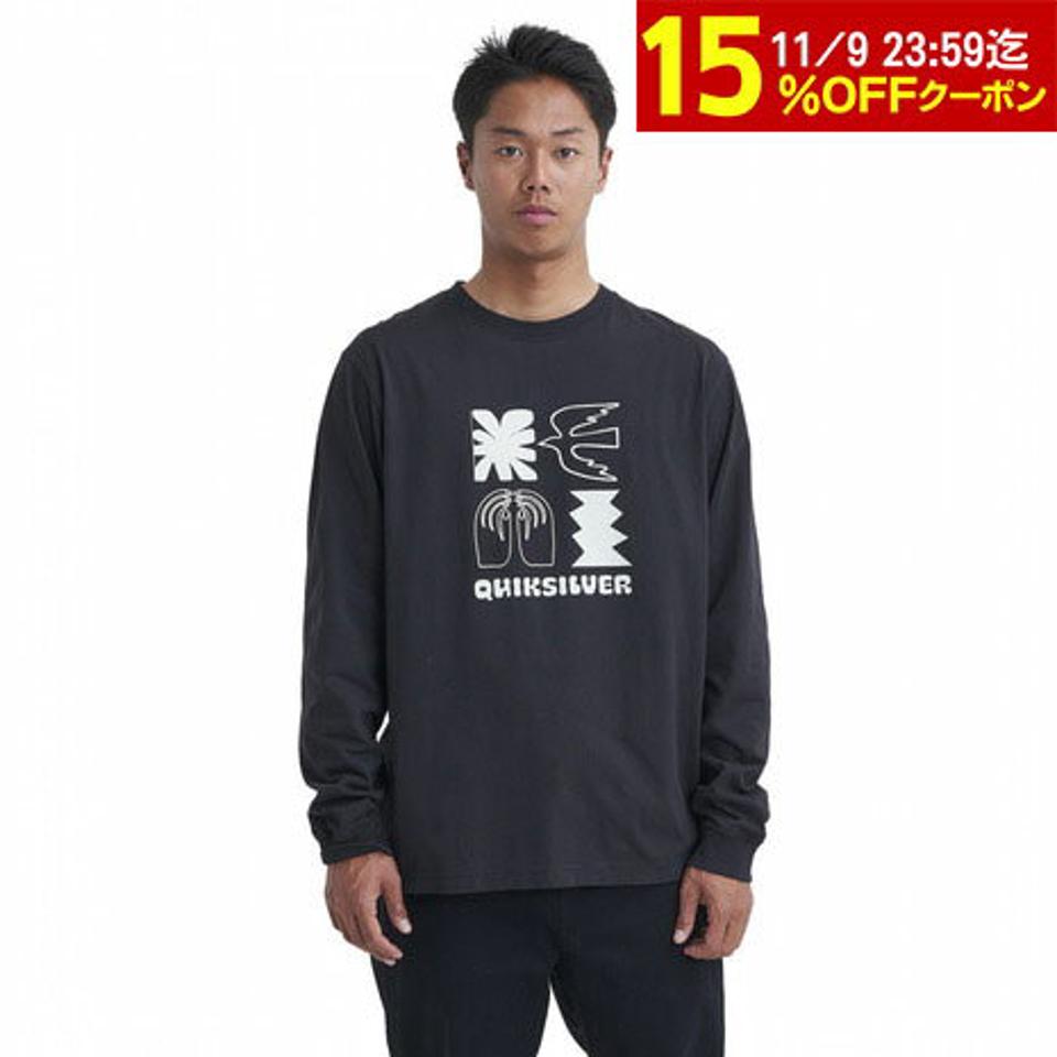 【10%OFFクーポン対象！2/8まで】クイックシルバー（Quiksilver）（メンズ）長袖Tシャツ DOWALLY 23FWQLT234037