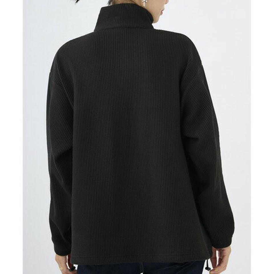オーシャンパシフィック（Ocean Pacific）（レディース）ハーフジップ切り替え裏起毛ワッフルプルオーバー 553004CGY