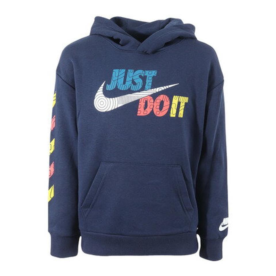 【15%OFFクーポン対象！12/21まで】ナイキ（NIKE）（キッズ）REND TREKKER フリースプルオーバー 86L207-U90