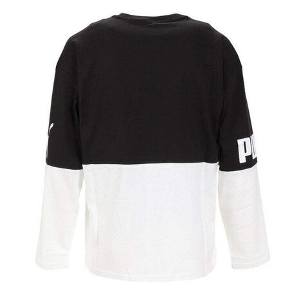 プーマ（PUMA）（メンズ）長袖Tシャツ メンズ POWER 674925 01 BLK