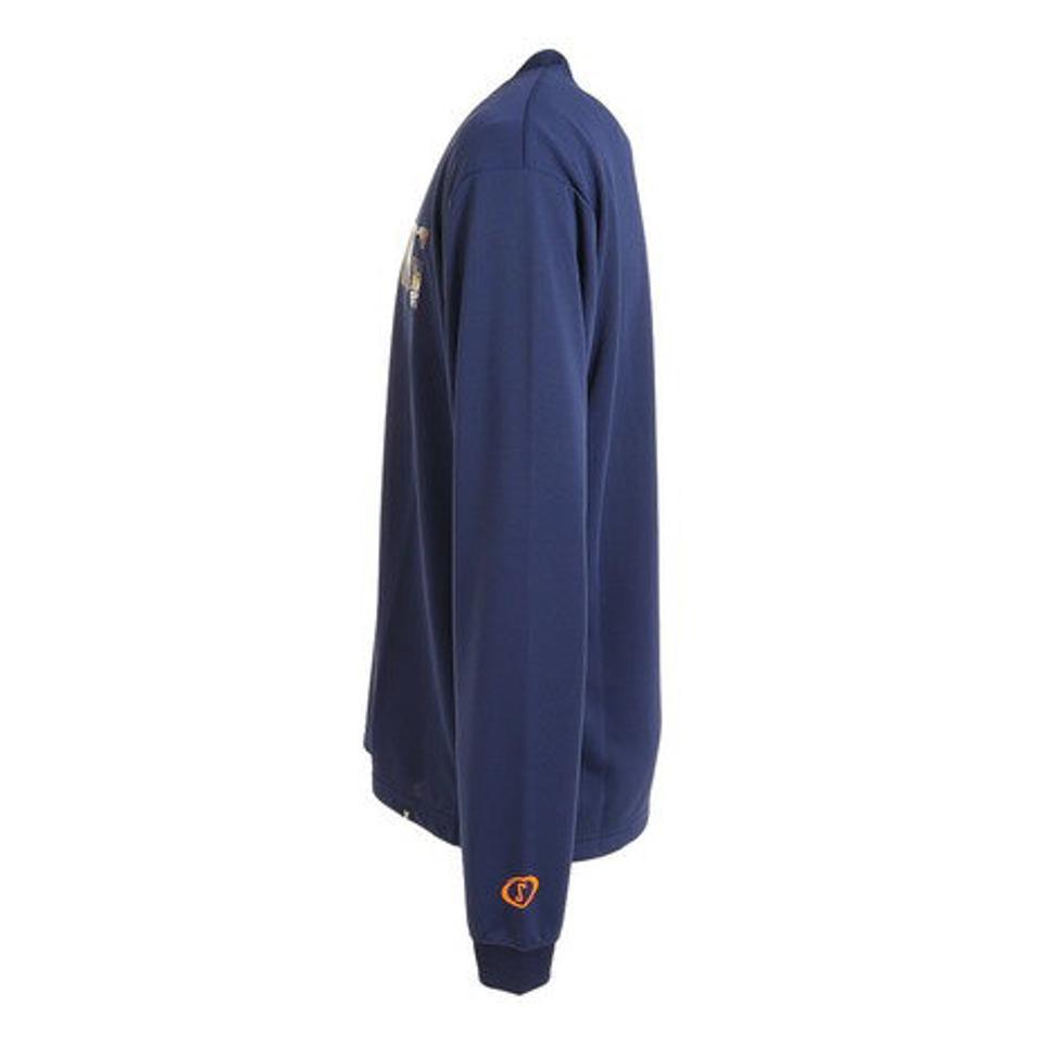 スポルディング（SPALDING）（メンズ）バスケットボールウェア 長袖Tシャツ ボールプリント SMT23212