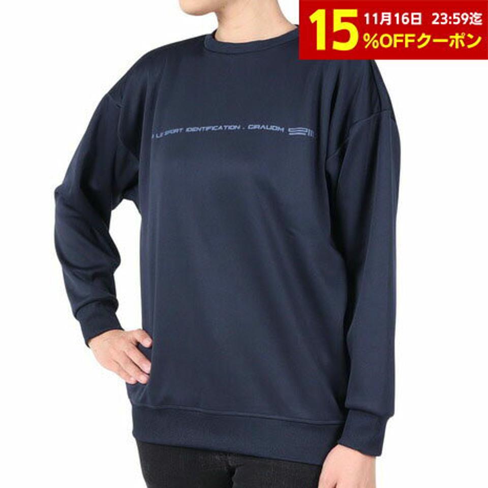 【15%OFFクーポン対象！11/16まで】ジローム（GIRAUDM）（レディース）water rep lightsw プルオーバー SW3F0030-TR861-GRCD NVY