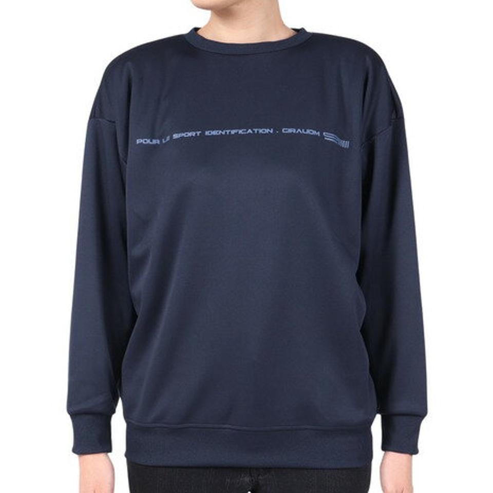 【15%OFFクーポン対象！11/16まで】ジローム（GIRAUDM）（レディース）water rep lightsw プルオーバー SW3F0030-TR861-GRCD NVY
