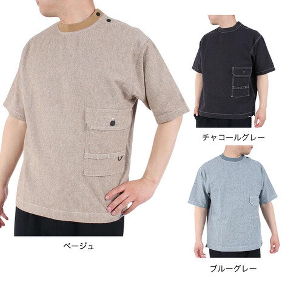ジャックウルフスキン（JackWolfskin）（メンズ）半袖Tシャツ JP ヘンプ ウッドワーカーTシャツ 5031611