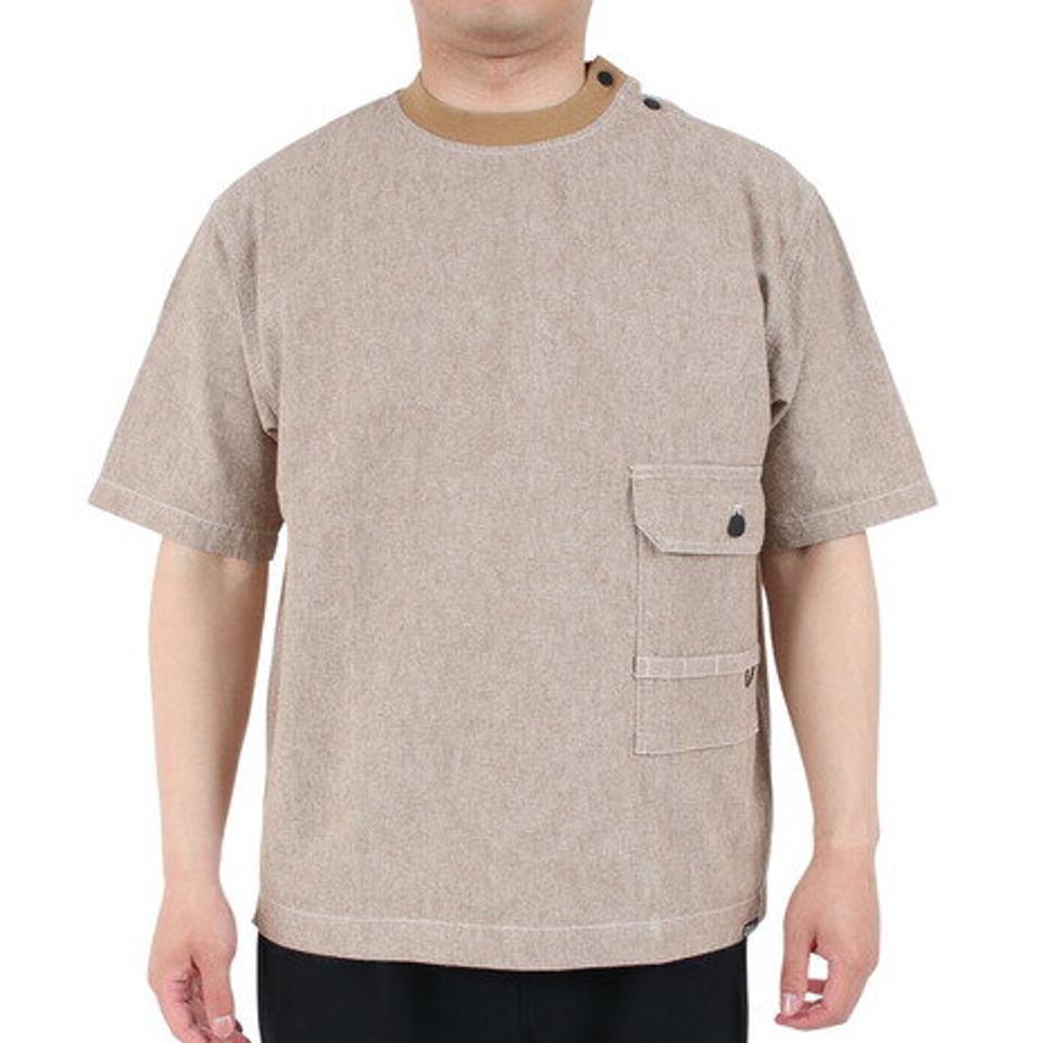 ジャックウルフスキン（JackWolfskin）（メンズ）半袖Tシャツ JP ヘンプ ウッドワーカーTシャツ 5031611