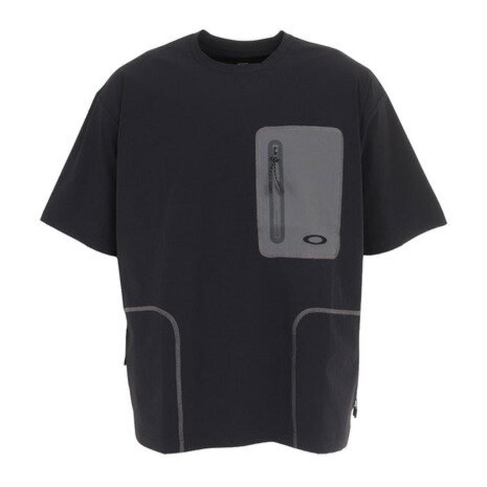 オークリー（OAKLEY）（メンズ）半袖Tシャツ ラチチュード ユーティリティ Multi-Pocket FOA404781-02E ブラック