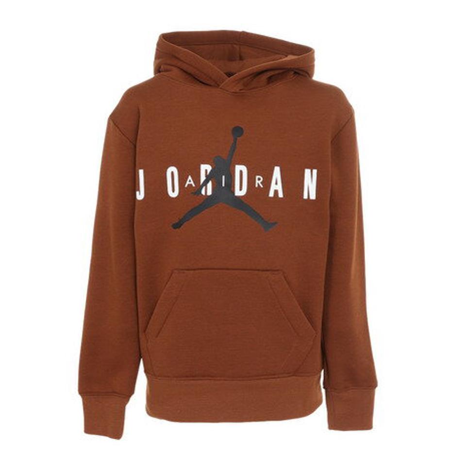 【15%OFFクーポン対象！2/1まで】ジョーダン（JORDAN）（キッズ）ジュニア SUSTAINABLE プルオーバーフーディー 95B910-X4A