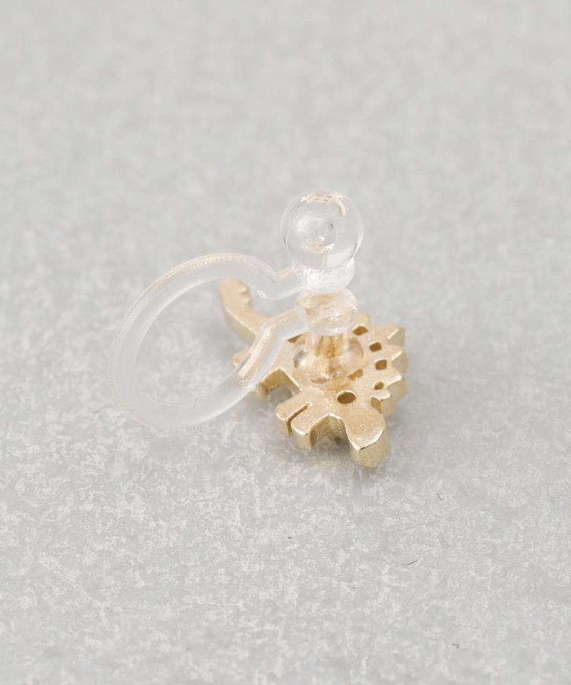 ダイナソー樹脂イヤリング