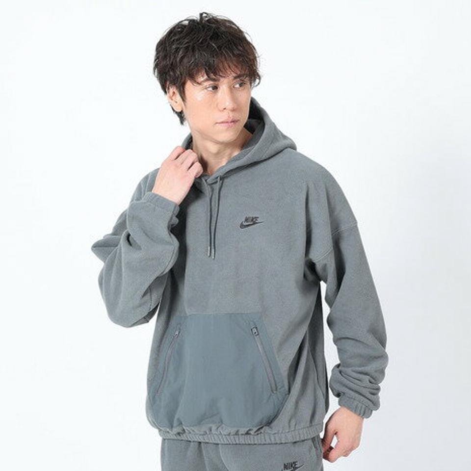 ナイキ（NIKE）（メンズ）クラブ+ POLAR フリース プルオーバー 長袖 フーディ FB8389-068
