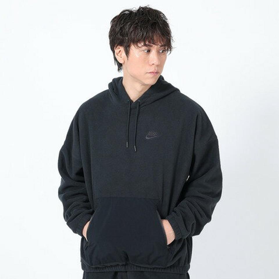 ナイキ（NIKE）（メンズ）クラブ+ POLAR フリース プルオーバー 長袖 フーディ FB8389-010