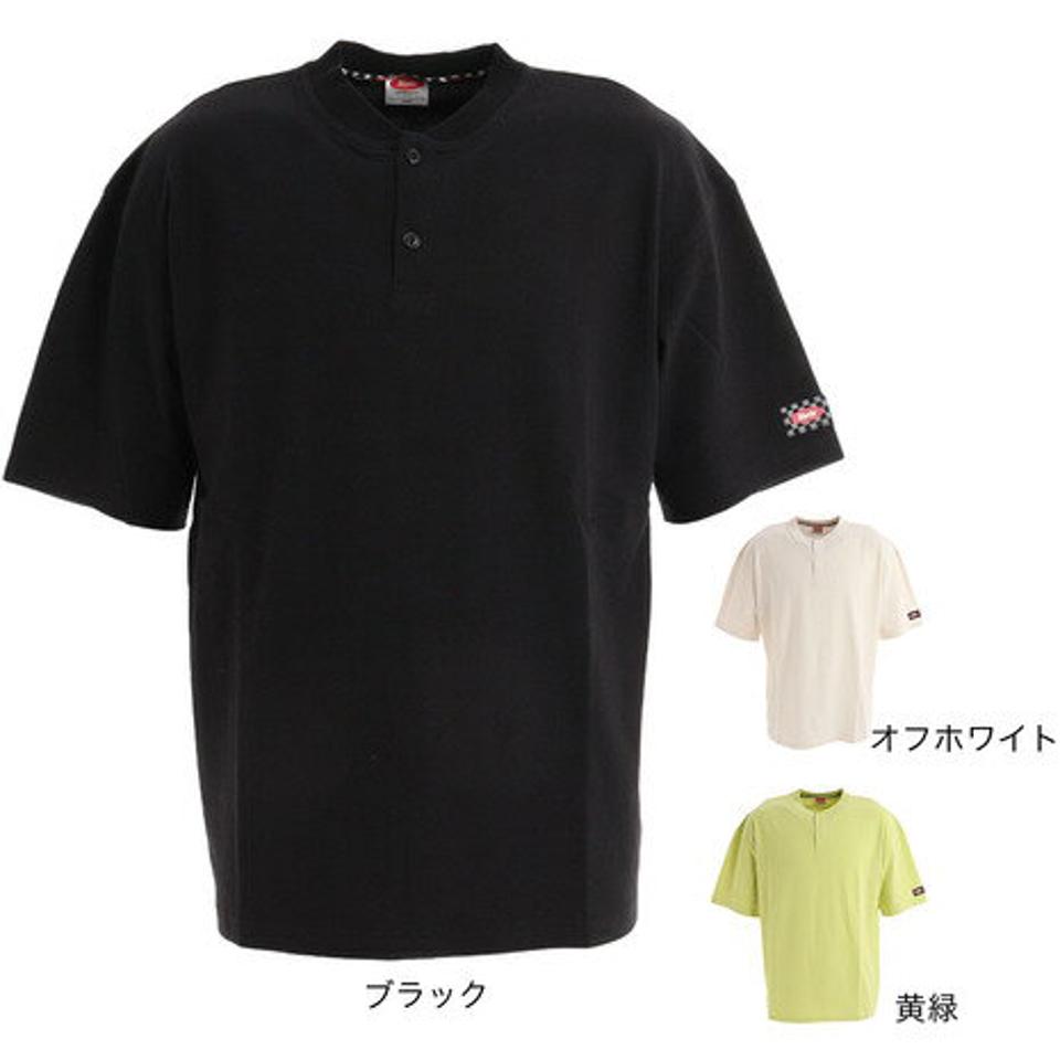 スライド（SLYDE）（メンズ）ヘンリーネック半袖Tシャツ SLYM018