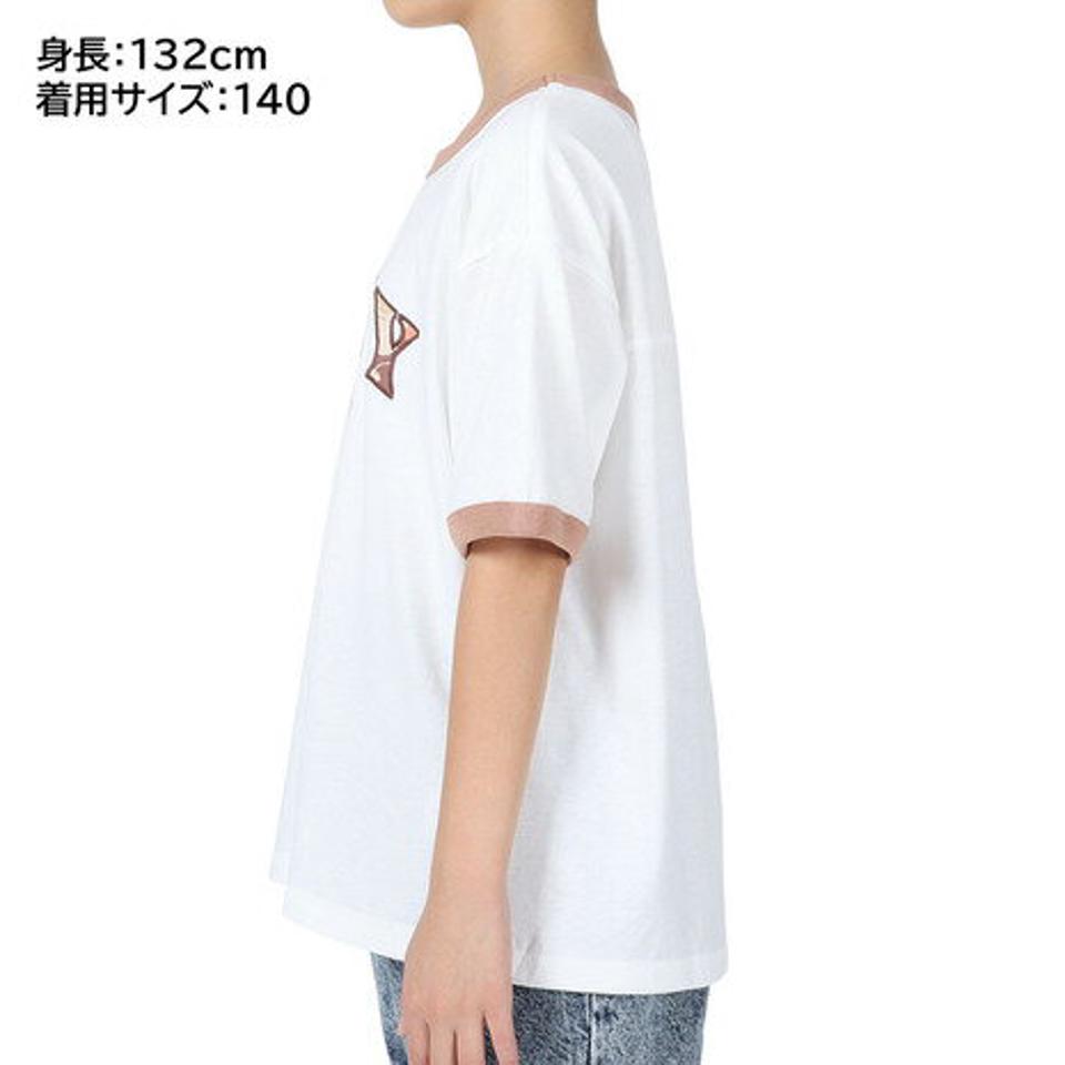 ロキシー（ROXY）（キッズ）半袖Tシャツ キッズ MINI VINTAGE FLOWER LOGO TST232107 WHT