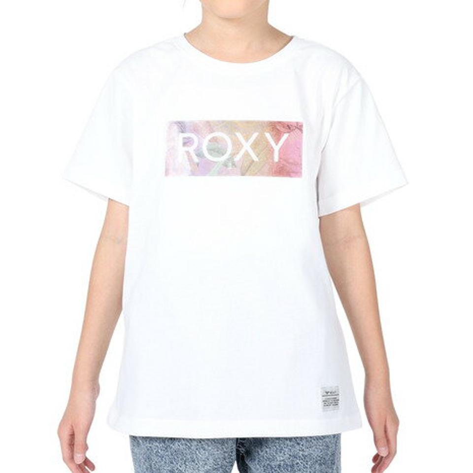 ロキシー（ROXY）（キッズ）半袖Tシャツ キッズ TIME PASSES TST231640T WHT