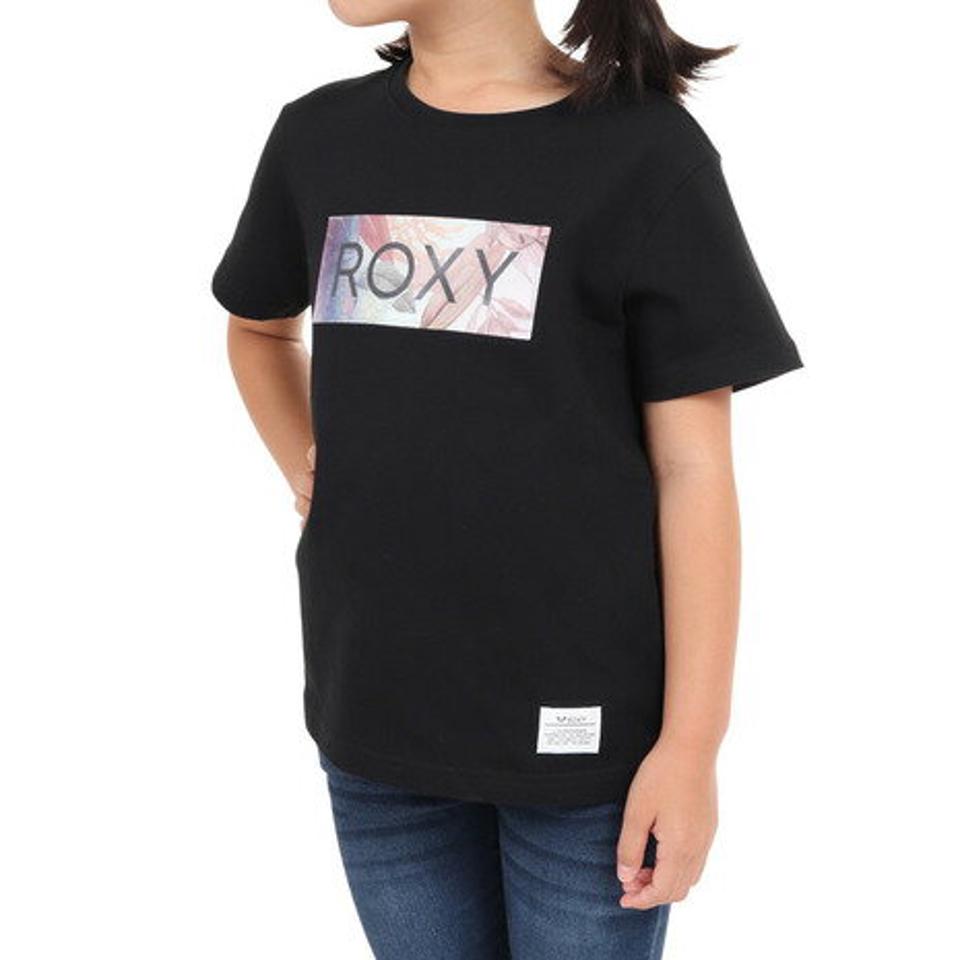 ロキシー（ROXY）（キッズ）半袖Tシャツ キッズ TIME PASSES TST231640T BLK