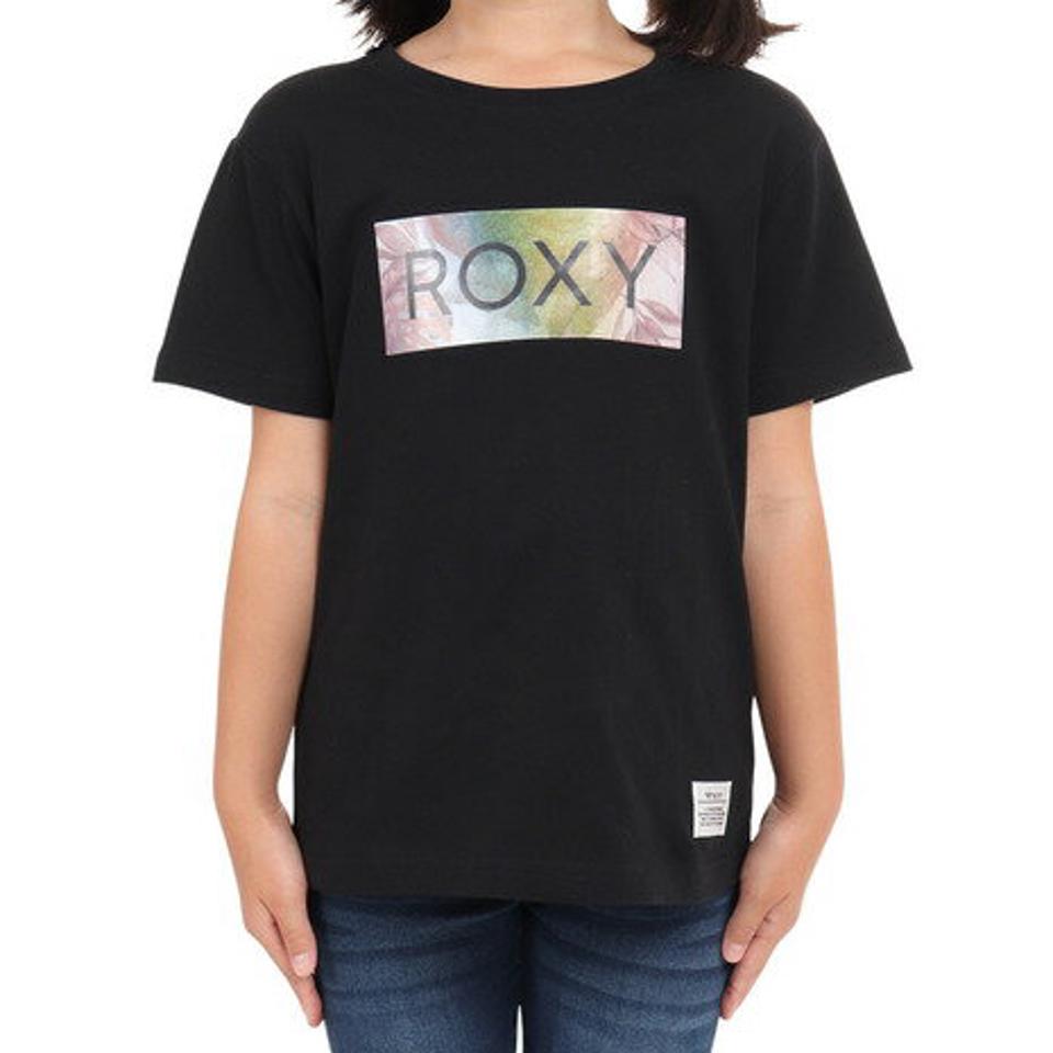 ロキシー（ROXY）（キッズ）半袖Tシャツ キッズ TIME PASSES TST231640T BLK