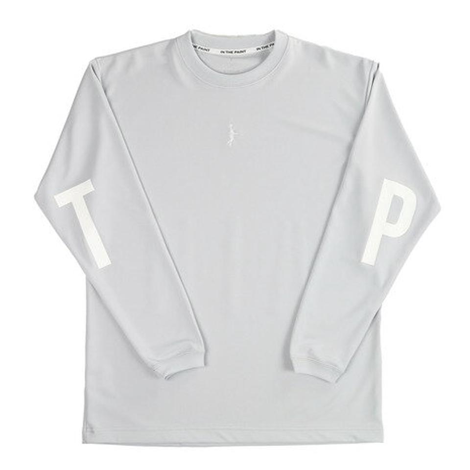 【3点10％OFFクーポン対象！11/23まで】インザペイント（IN THE PAINT）（メンズ、レディース）バスケットボールウェア 長袖Tシャツ ITP23408ICG