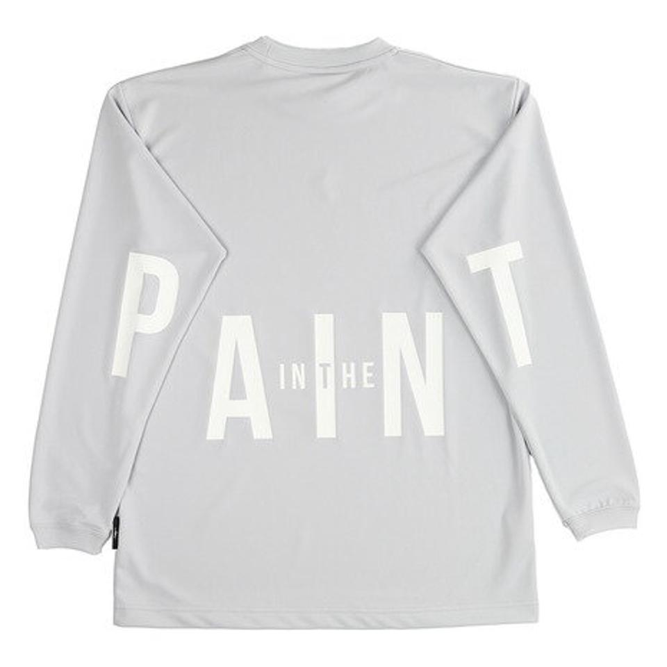 【3点10％OFFクーポン対象！11/23まで】インザペイント（IN THE PAINT）（メンズ、レディース）バスケットボールウェア 長袖Tシャツ ITP23408ICG