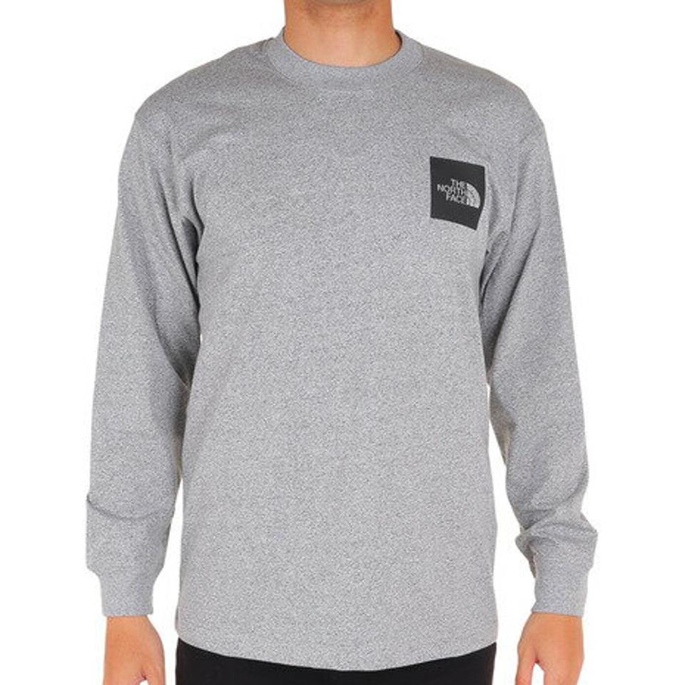 ノースフェイス（THE NORTH FACE）（メンズ）長袖Tシャツ ロンT SQUARE LOGO スクエアロゴ NT82334