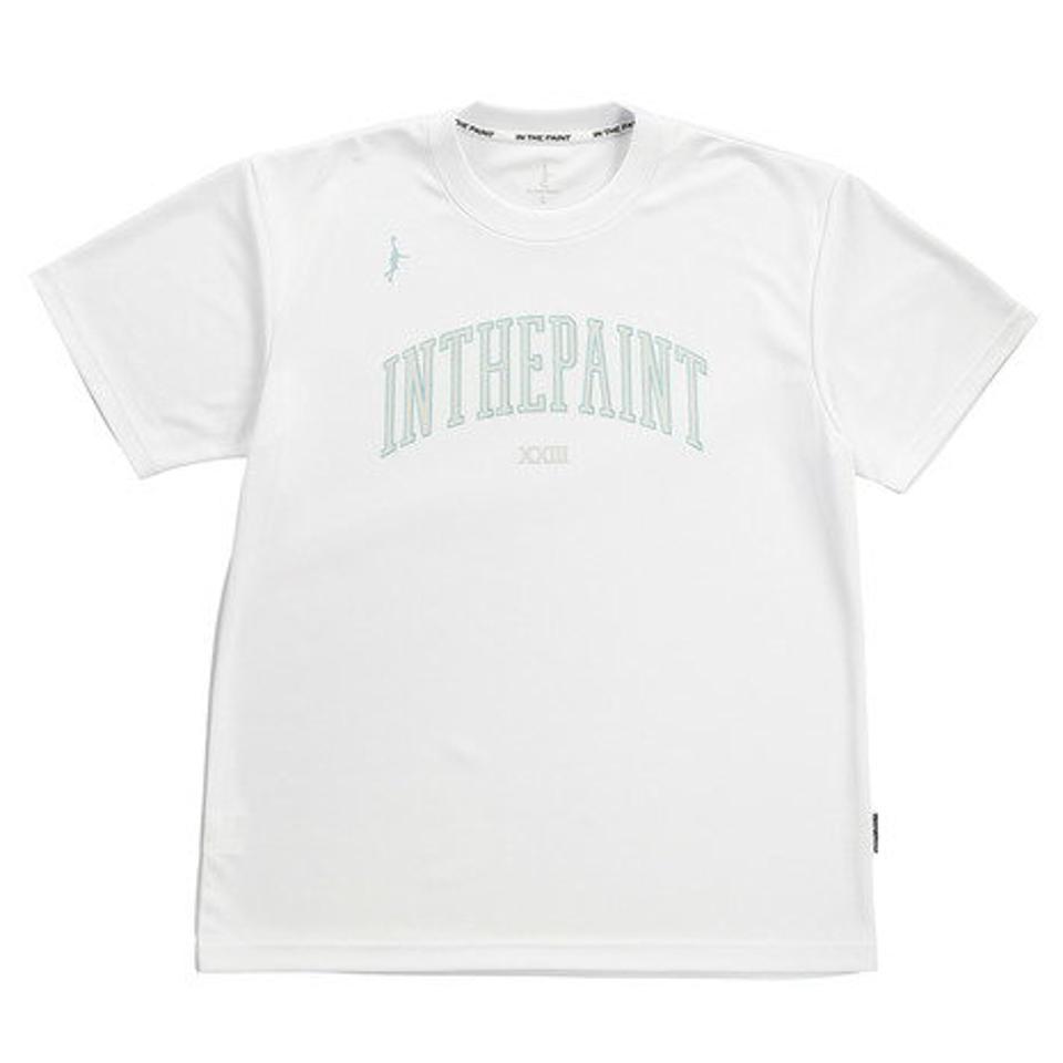 インザペイント（IN THE PAINT）（メンズ、レディース）バスケットボールウェア Tシャツ ITP23402WHT