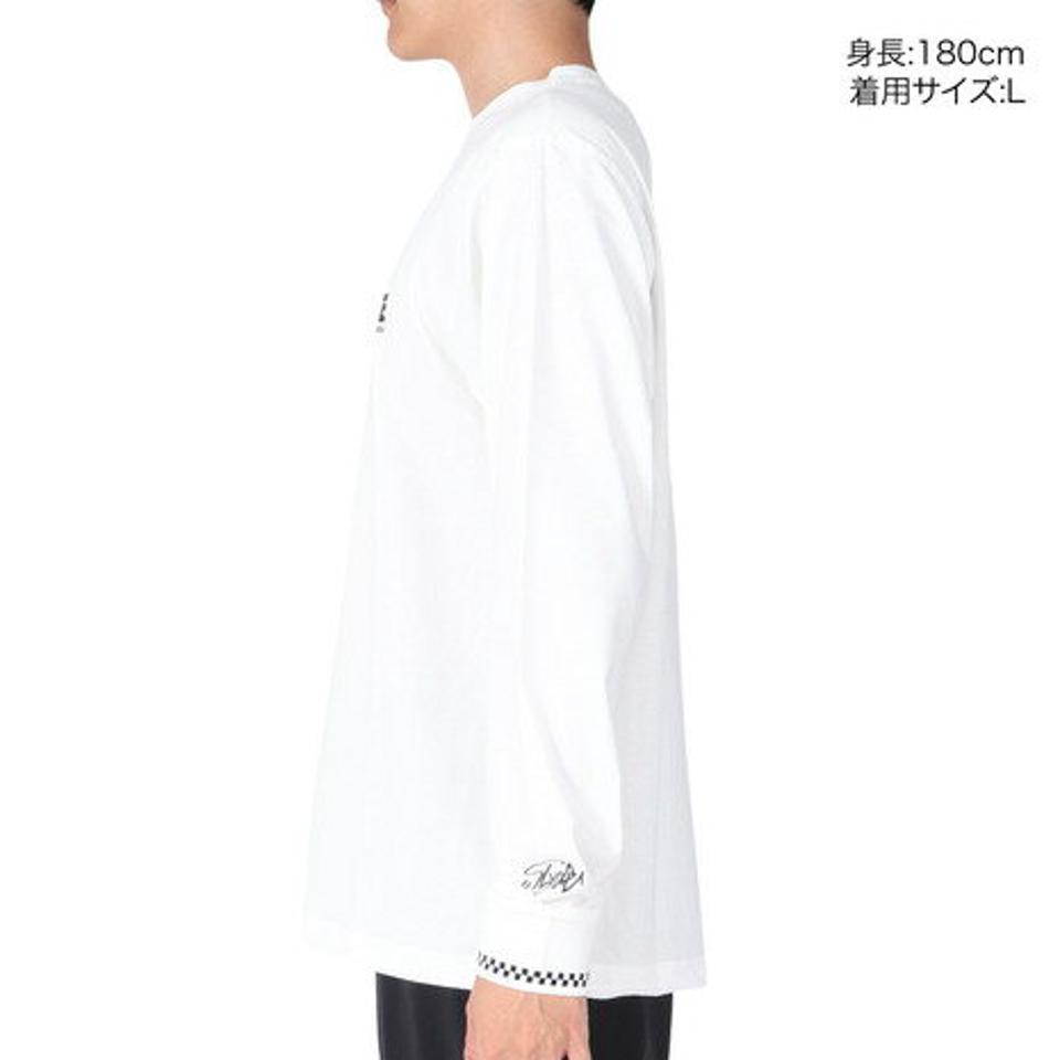 スライド（SLYDE）（メンズ）GO SKATE 長袖Tシャツ SL23FWM-APP010WHT