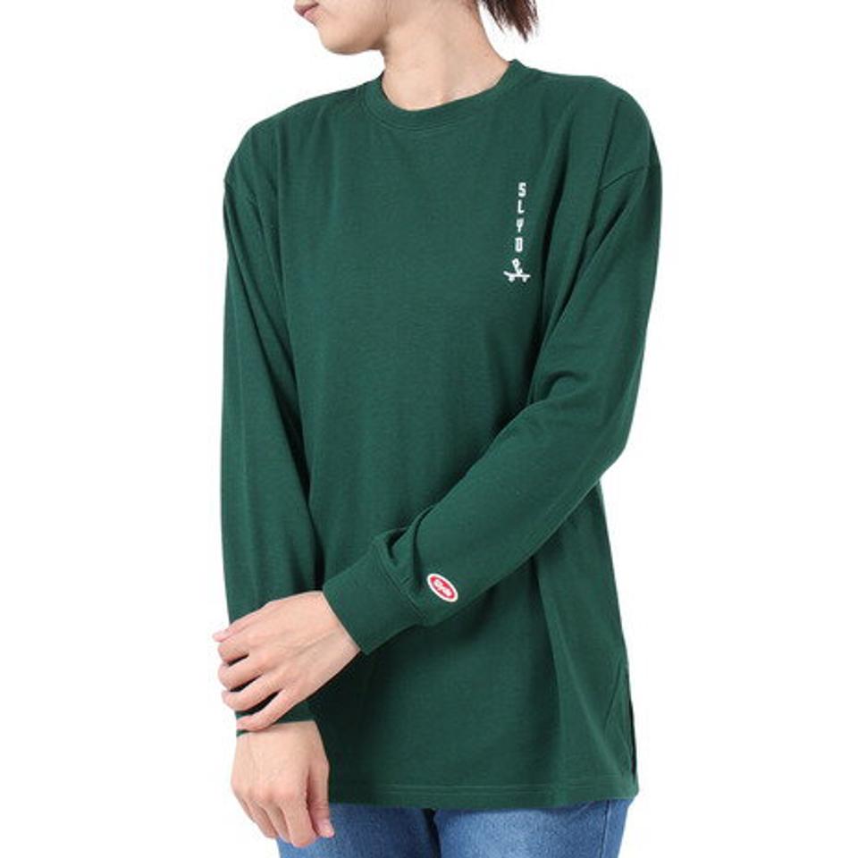スライド（SLYDE）（レディース）GRAPHIC 長袖Tシャツ 2 SL23FWL-APP002GRN