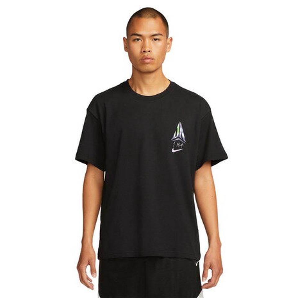ナイキ（NIKE）（メンズ）バスケットボールウェア ジャ・モラント Max90 オープン ショートスリーブTシャツ FJ2320-010