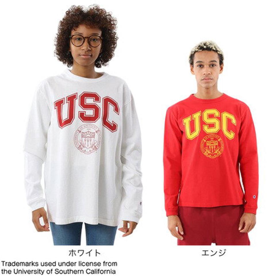 チャンピオン-ヘリテイジ（CHAMPION-HERITAGE）（メンズ、レディース）長袖Tシャツ メンズ ロングスリーブTシャツ USC C5-Y403