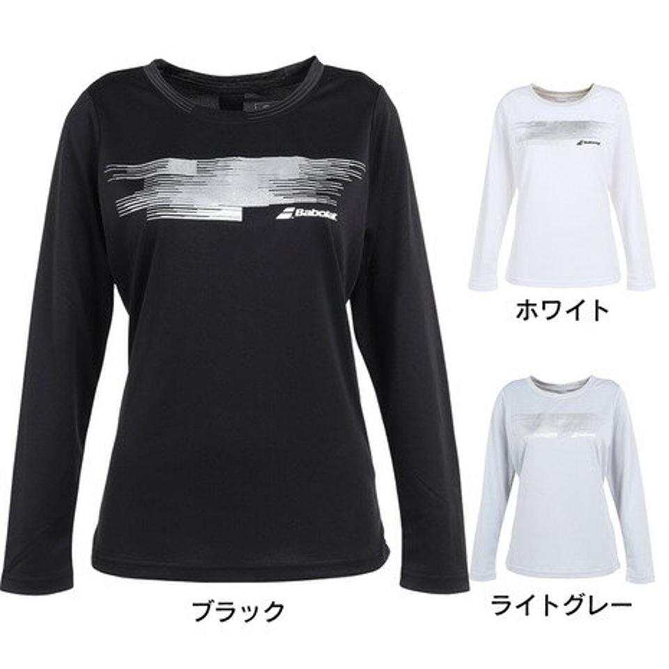 バボラ（BABOLAT）（レディース）テニスウェア レディース VS長袖Tシャツ BWP3570
