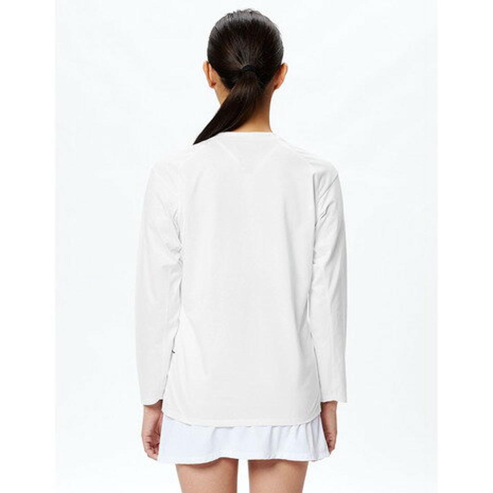 エレッセ（ELLESSE）（レディース）テニスウェア レディース ハイゲージロングスリーブロゴTシャツ EU123102 72