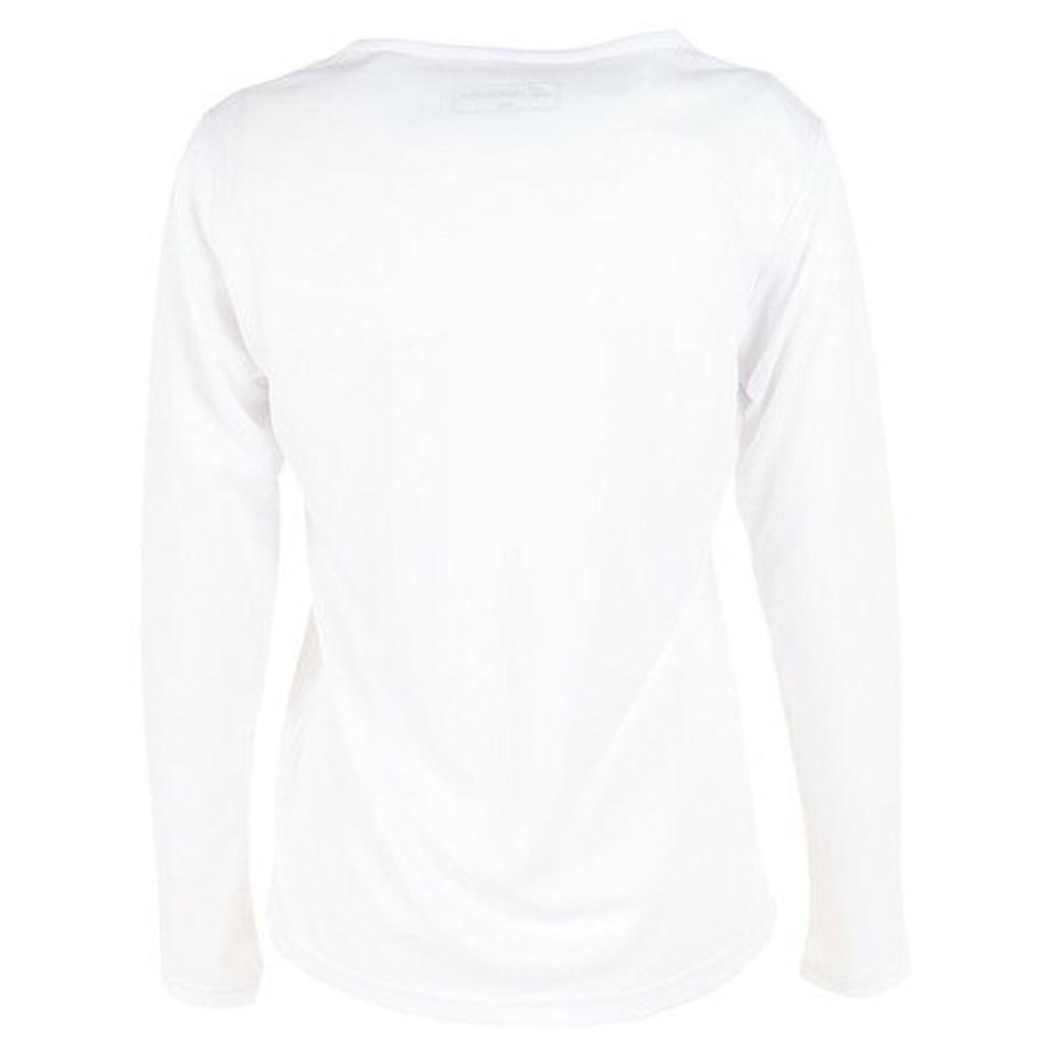 バボラ（BABOLAT）（レディース）テニスウェア レディース PURE 長袖Tシャツ BWP3577 WH00