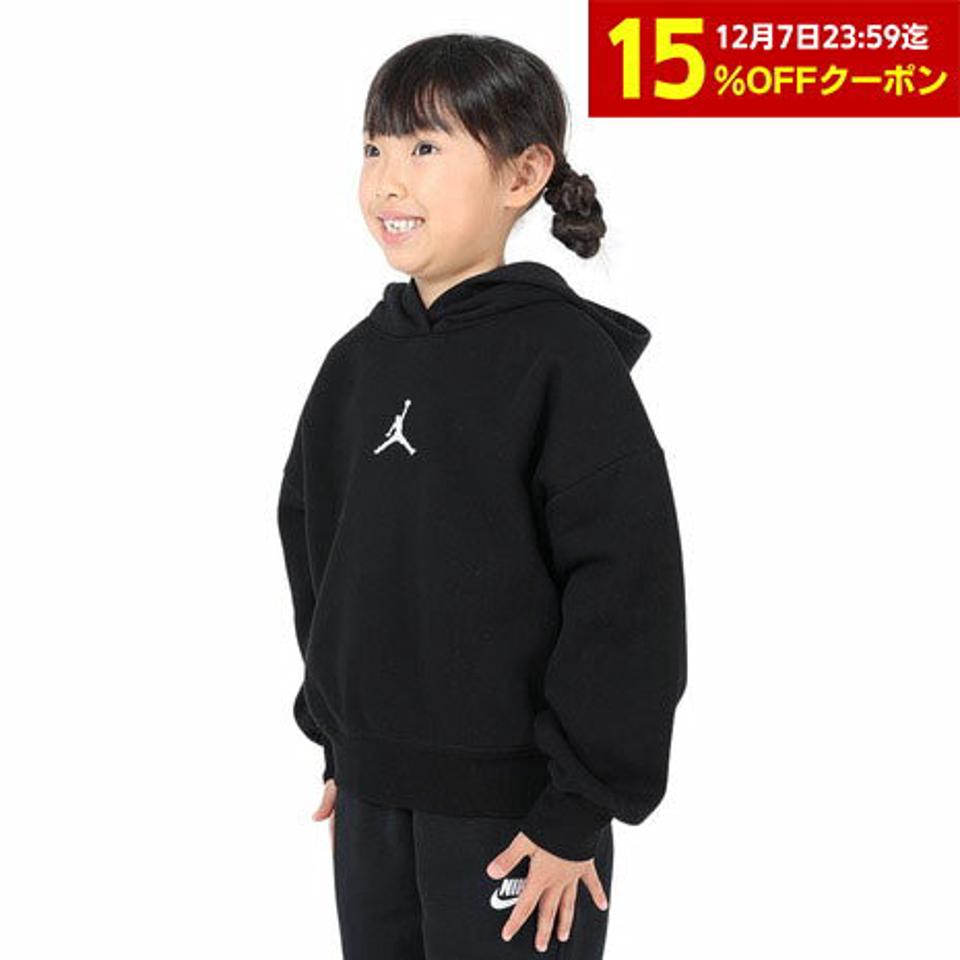 【15%OFFクーポン対象！12/15まで】ジョーダン（JORDAN）（キッズ）ジュニア ICON PLAY プルオーバーフーディー 45C695-023