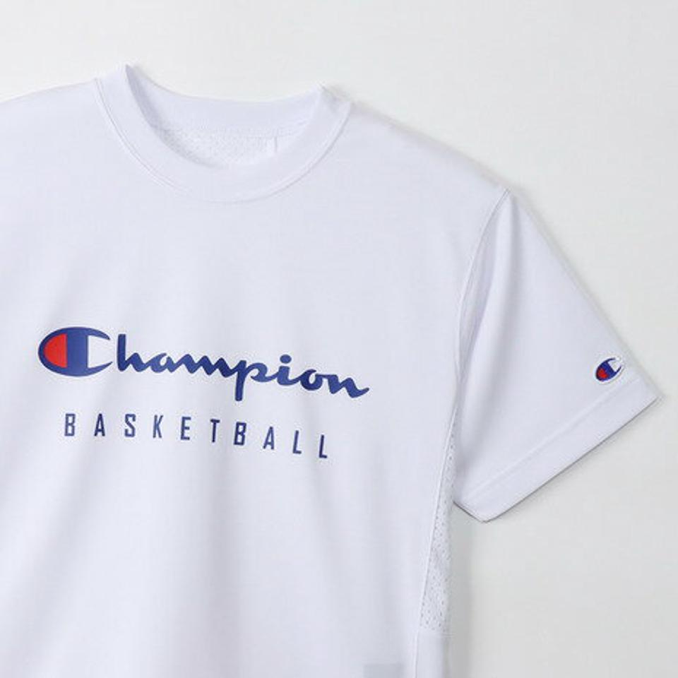 チャンピオン（CHAMPION）（キッズ）バスケットボールウェア ジュニア ミニ半袖Tシャツ CK-XB317 010