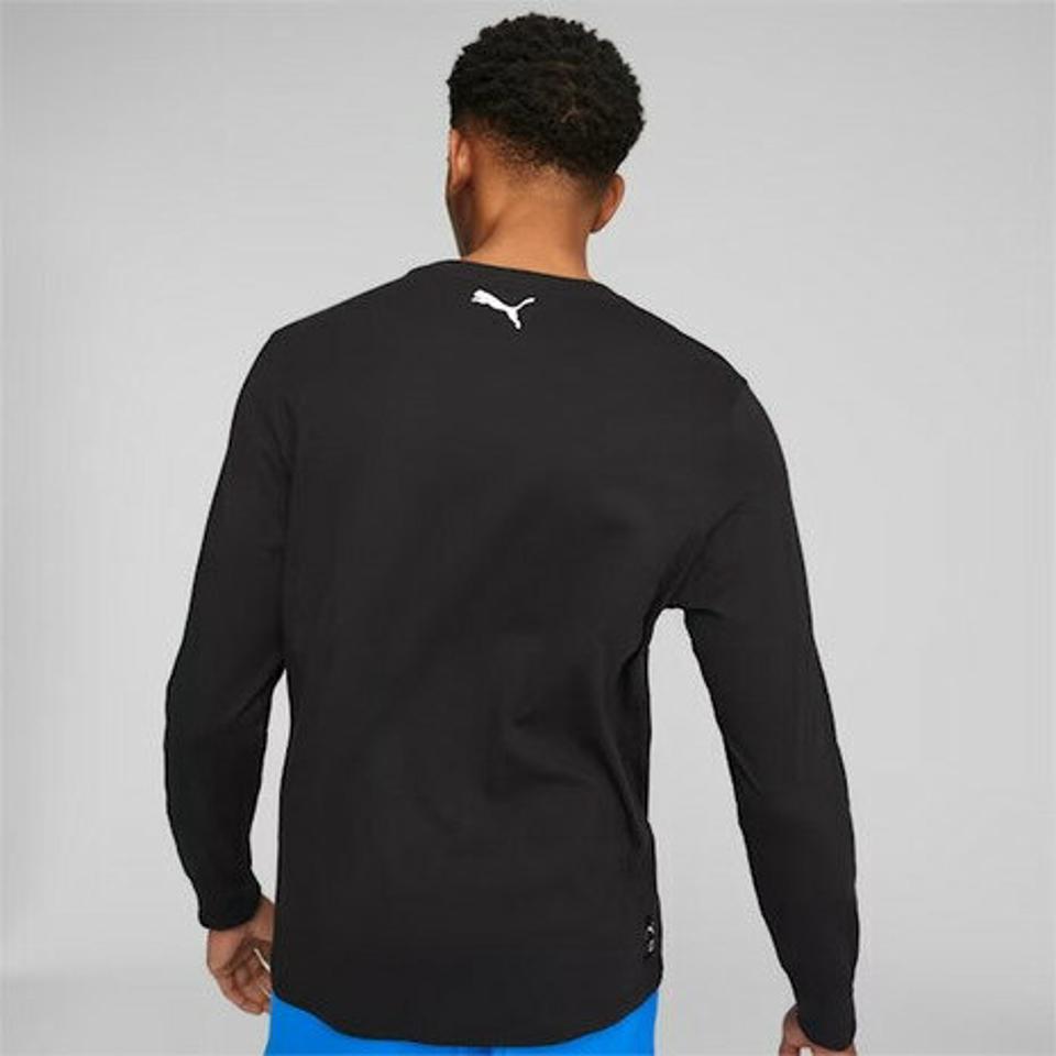プーマ（PUMA）（メンズ）バスケットボールウェア ブループリント グラフィック Tシャツ 長袖 62210201