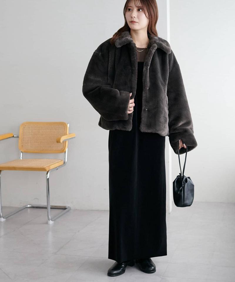 【10色展開/インナー使いにも◎/WEB限定】ラメリブショートプルオーバー