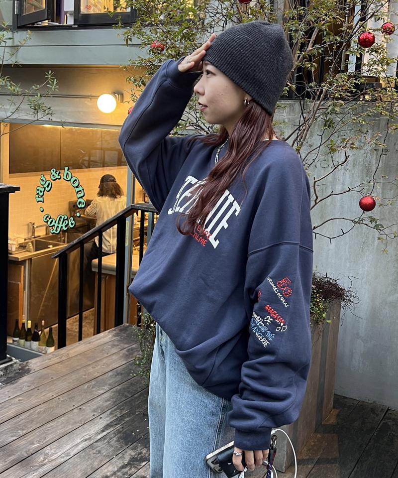 【ユニセックス】リメイクスーベニアスウェット《WEB限定》