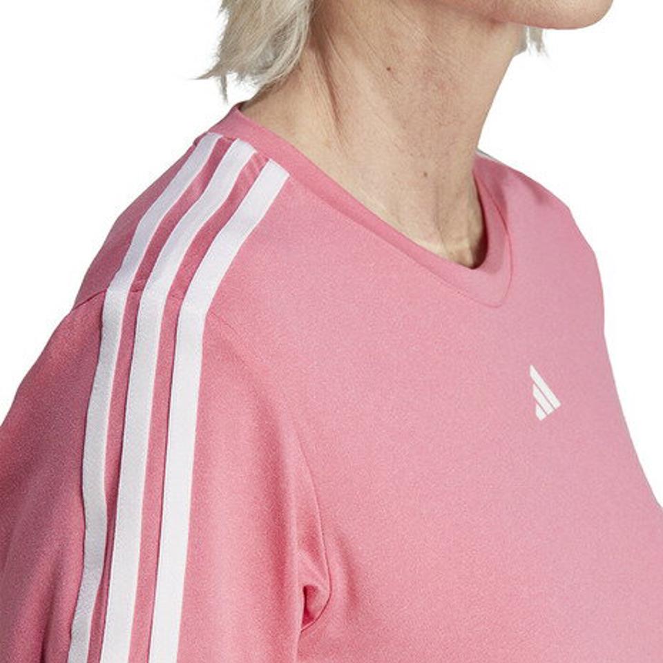 【3/25 24h限定 エントリー＆対象3店舗買い回りで最大P10倍！】アディダス（adidas）（レディース）半袖Tシャツ レディース エッセンシャルズ スリーストライプス BUT04-HZ5688