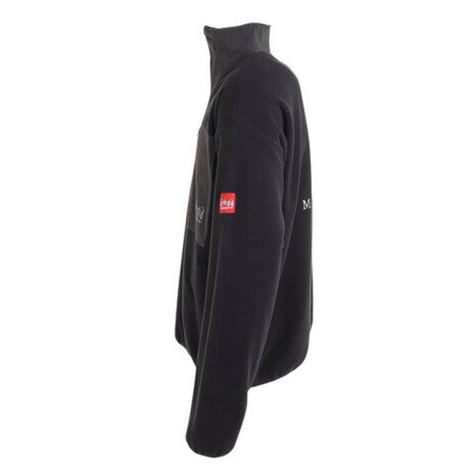 マンハッタンポーテージ（ManhattanPortage）（メンズ）スタンドハーフJPプルオーバー 23FW-MP-M545 BLK