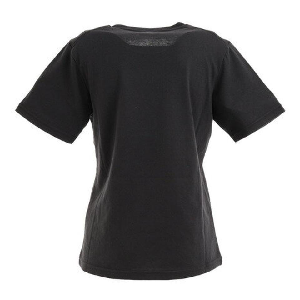 マーモット（Marmot）（レディース）半袖Tシャツ ウィメンズレトロロゴハーフスリーブクルー TOWQJA57 BK