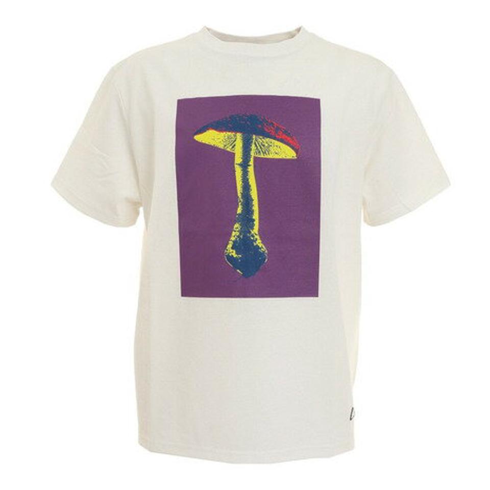 マウンテンスミス（MOUNTAINSMITH）（メンズ）キノコTシャツ MS0-00M-221024 WHT
