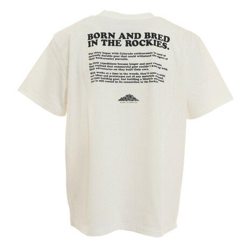 マウンテンスミス（MOUNTAINSMITH）（メンズ）キノコTシャツ MS0-00M-221024 WHT